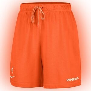 NWT WNBA Bright Orange Women's Athletic Shorts